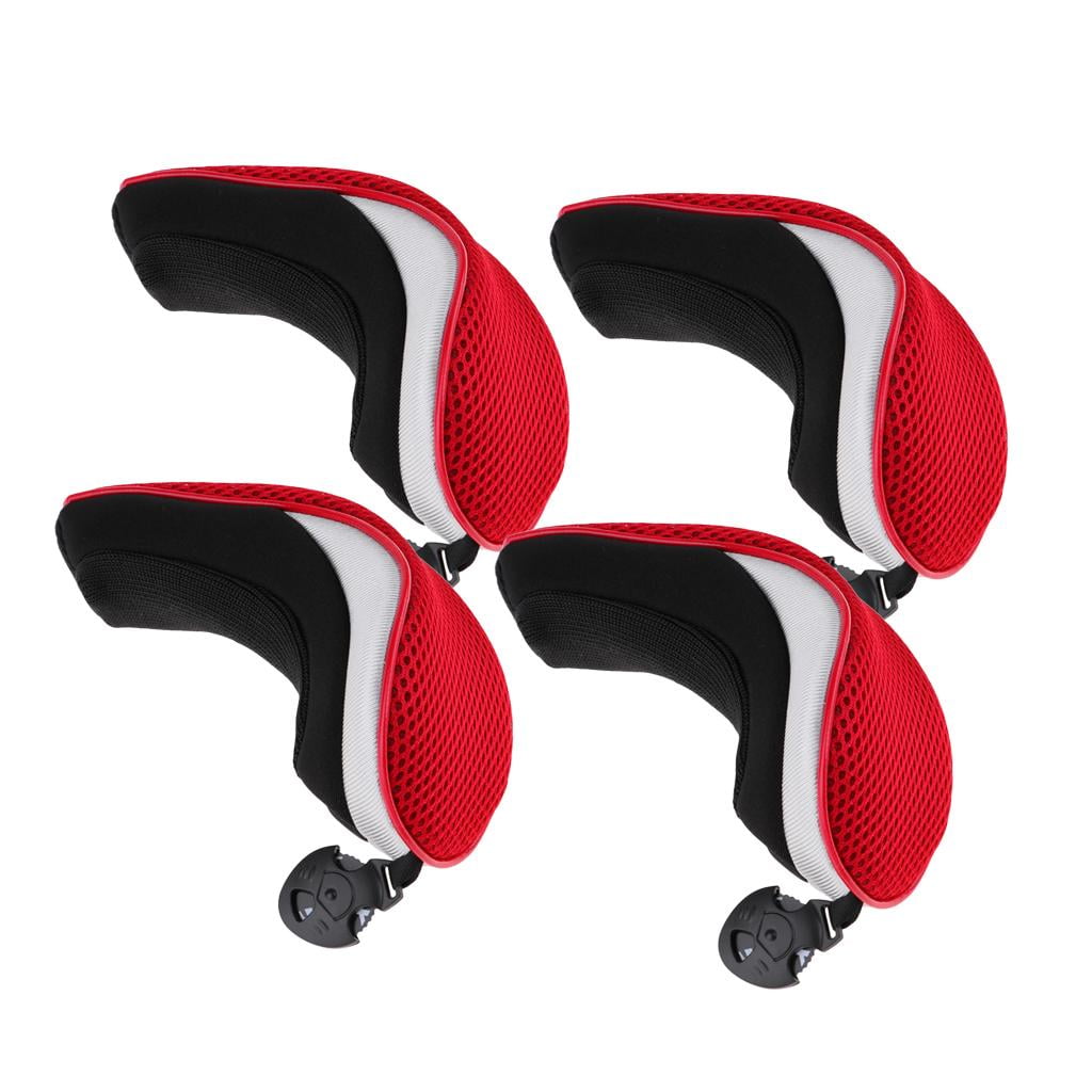 Axioma Utility And Durability UT Golf Hybrid UT Club Head Covers with Interchangeable Red