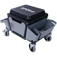 thumbnail image 5 of Heavy Duty Gray Rolling Creeper Stool with 330lbs Load Capability Garage & Home Workshop Storage - Practical & Stable, 5 of 11