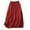 Red, variant on Sngxgn Women's High Waisted Skirts Tummy Control Pleated Skorts Skirts for Women Shorts(Brown,L)