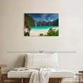 thumbnail image 2 of Elephant Stock Phi Phi Island Beach Wall Art - Horizontal Canvas Wall Art - Living Room Wall Decor - Beach Canvas - Beige And Turquoise Decor - 30" x 20", 2 of 8