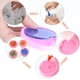 thumbnail image 5 of 2 moldes de posavasos de silicona para fundición de resina, moldes de silicona redondos para posavasos para manualidades de joyería de bricolaje Posavasos de resina Fabricación de decoración, 5 of 5