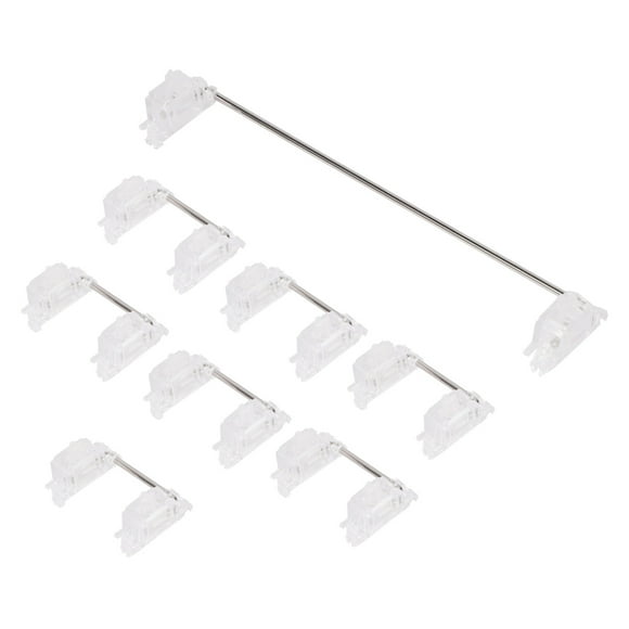 Mechanical Keyboard Cherry Mx Switch Pcb Mounted Cherry Stabilizer Clear Transparent Case 6.25U Modifier Key Stabiliser
