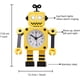 thumbnail image 2 of Robotväckarklocka,tystväckarklockairostfrittmetallmedFlashi, 2 of 5