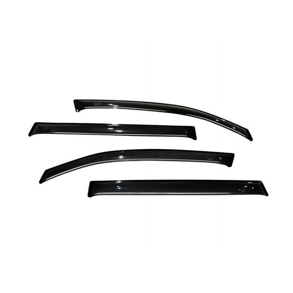 Auto VentShade (AVS) by RealTruck Outside Mount Ventvisor® Window Deflectors Front & Rear Set Compatible with 1995-1998 Honda Odyssey, 1996-1998 Isuzu Oasis