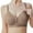 Khaki, variant on Comfortable Front Clasp Bra For Everyday Wear Versatile Design T Shirts All Season Use Detailed Size Included, 42, Beige