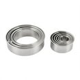 thumbnail image 3 of Cookie Biscuit Cutter Set  12 Graduated Circle Pastry Dough Cutters  430 Stainless Steel  Silver, 3 of 5