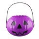 thumbnail image 1 of Cubo de dulces de Halloween, cubo de dulces, cubo de calabaza ligero y reutilizable Púrpura, 1 of 9