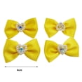 thumbnail image 3 of Visland 14 Pcs Dog Bows with Faux Pearls , Cute Small Dog Hair Soft Bows Pet Hair Bowknot Puppy Girl Boy Dogs Hair Bows Grooming Accessories, 3 of 8