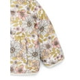 thumbnail image 3 of Jessica Simpson Toddler Girls Floral Puffer Jacket with Hood, Heavyweight, Sizes 2T-5T, 3 of 3