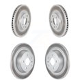 thumbnail image 1 of Genius Front Rear Coated Disc Brake Rotors Kit for Car Ford Fusion Lincoln MKZ KG-100805, 1 of 9