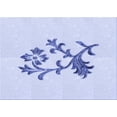 thumbnail image 1 of Ahgly Company Machine Washable Indoor Rectangle Transitional Lavender Blue Area Rugs, 8' x 10', 1 of 7