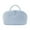 Blue, variant on Large Capacity Petition Makeup Bag For Woman,Wide Open Lay-Flat Water-Resistant Cosmetic Case, Puffy Padded Organizer For Toiletries & Brushes Large Capacity With Compartments