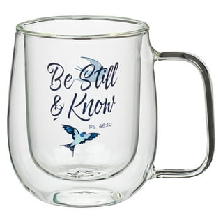 Christian Art Gifts Stainless Steel Double Wall Vacuum Sealed Insulated  Water Bottle for Women: Be Still & Know - Psalm 46:10 Inspirational Bible
