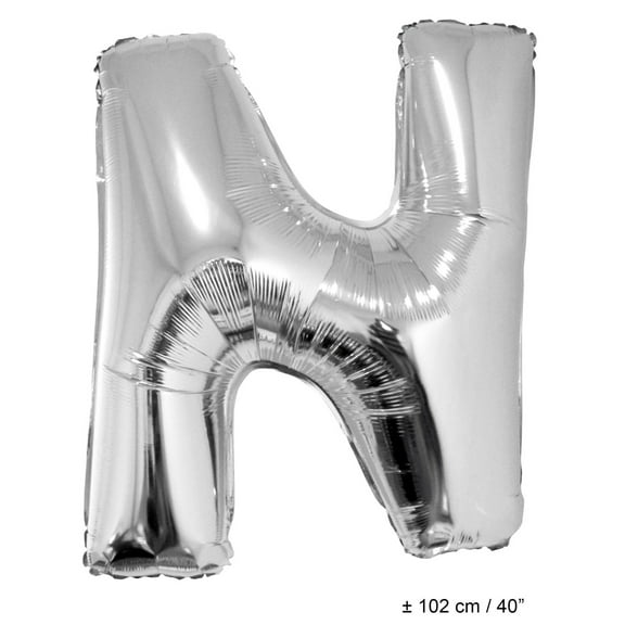 Balloon-Foil-Letter N-40"-Slv