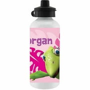 Angle View: Personalized Dinosaur Train Tiny's Flying Fun Water Bottle