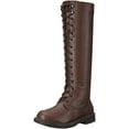 thumbnail image 5 of Ellie Shoes Womens Knee High Lace Up Brown 1" Pirate Costume Boots, 5 of 5