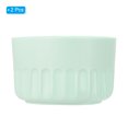 thumbnail image 3 of Uxcell Protective Silicone Boot Cover Silicone Cup Boot Anti-Slip Bottle Bottom Sleeve Green 2 Pack, 3 of 5