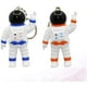 thumbnail image 4 of 2 piezas de astronauta para favores niños fiesta de disfraces espaciales juguetes para niños cadenas anillo llaves llaveros llavero azul hombres adultos clave regalos astronauta JFHHH pequeña, 4 of 5