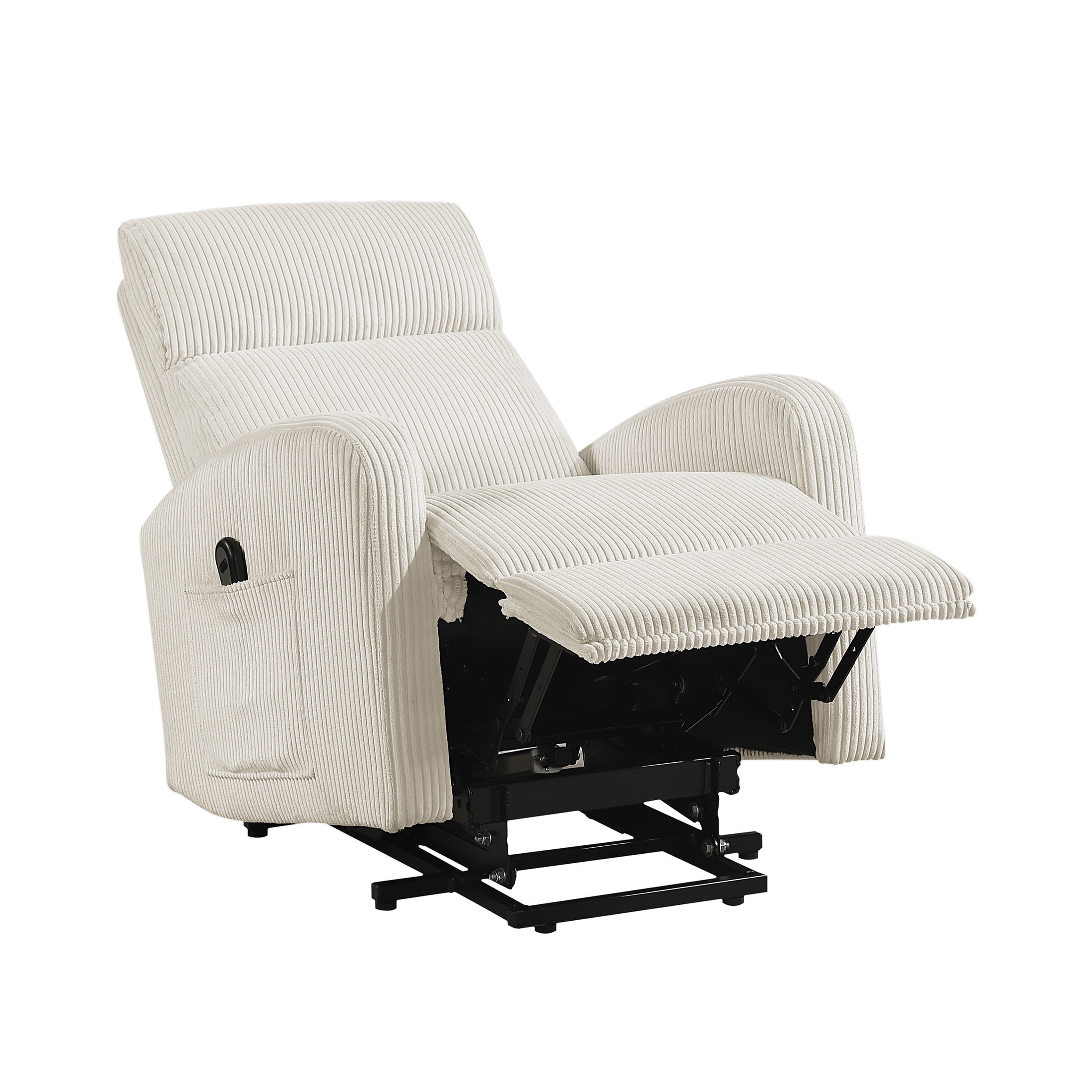 OakvillePark Niven Corduroy Power Lift Chair, Beige
