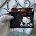 thumbnail image 2 of Bolsa Mymelody de 11x10cm con dibujos animados Kuromi Hello Kitty Girl, bolsa colgante impermeable, accesorio para llaves y monedas, bolsa para tarjetas, 2 of 5