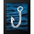 thumbnail image 2 of Seven Trees Design 19x24 Black Modern Framed Museum Art Print Titled - Fishing, 2 of 5