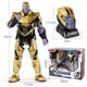 thumbnail image 4 of Disney Marvel Avengers Movie Anime Peripheral Model, Iron Man, Spider-Man, Black Panther, Thanos, muñeca Transformable, juguetes para niños, 4 of 5
