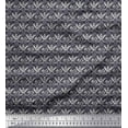 thumbnail image 1 of Soimoi Poly Georgette Fabric Dot,Swirl & Floral Block Fabric Prints by Yard 52 Inch Wide, 1 of 2