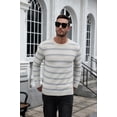 thumbnail image 3 of COOFANDY Men's Long-Sleeve Crewneck Sweater | Soft Slim Fit Knit Sweater Pullover for Fall Winter and Business Casual & Everyday Wear, 3 of 8