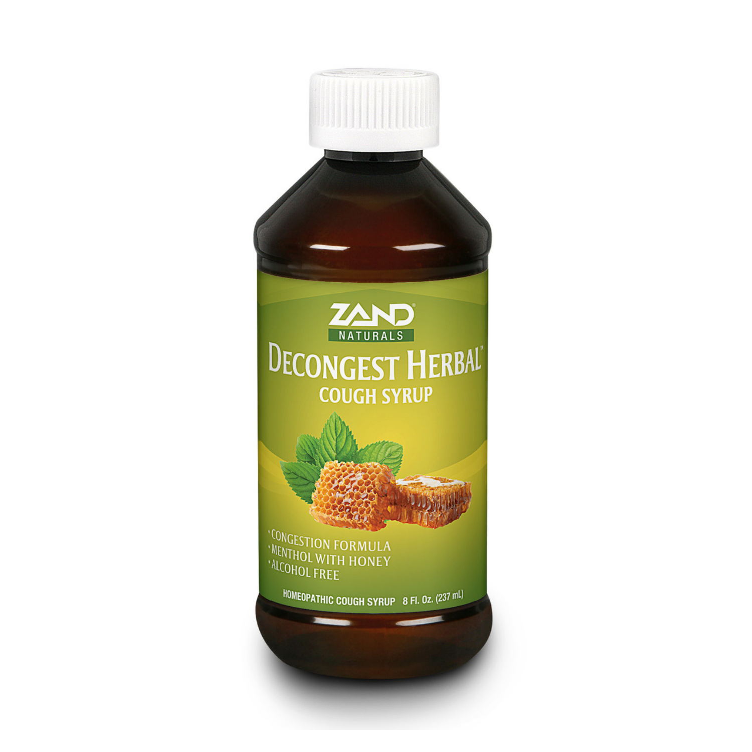 Zand Decongest Herbal Cough Syrup 8oz