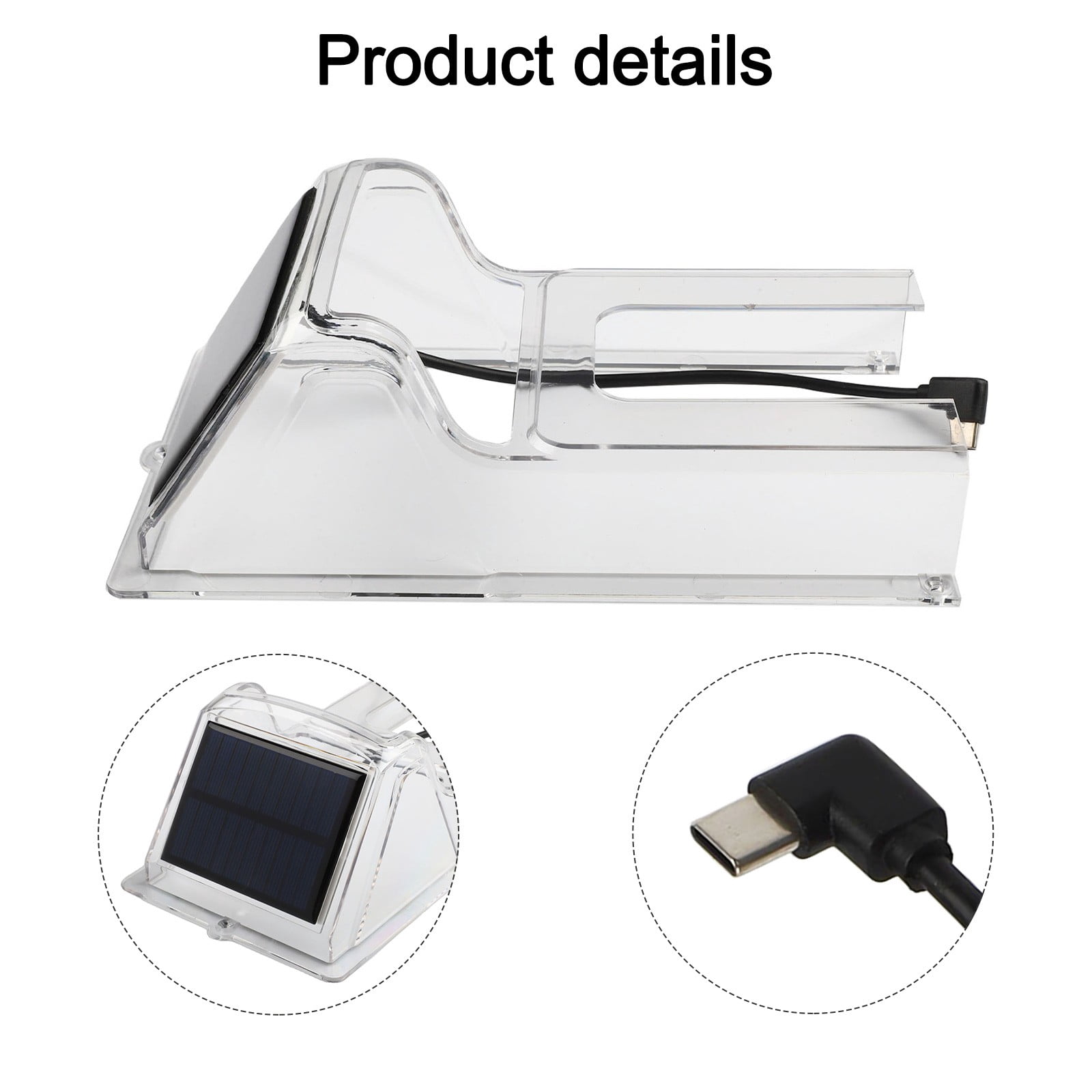 Solar Doorbell Rain Cover For Wireless Doorbell Plastic Waterproof Cover Rain Cover Protective Box Outdoor Doorbell Cover