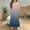 Navy, variant on Teyfeniy Girls Gradient Color Dress Long Sleeve Crew Neck Maxi Dress with Pockets A Line Fall Winter Fashion Stylish Flowy Loose Casual Long Dress for Kids, for 4 to 14T