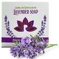 thumbnail image 4 of Natural Organic Soap Bar with Essential French Lavender Oil Shea Butter Hypoallergeniс Cold Process Safe Handmade in USA by Relaxcation, 4 of 10