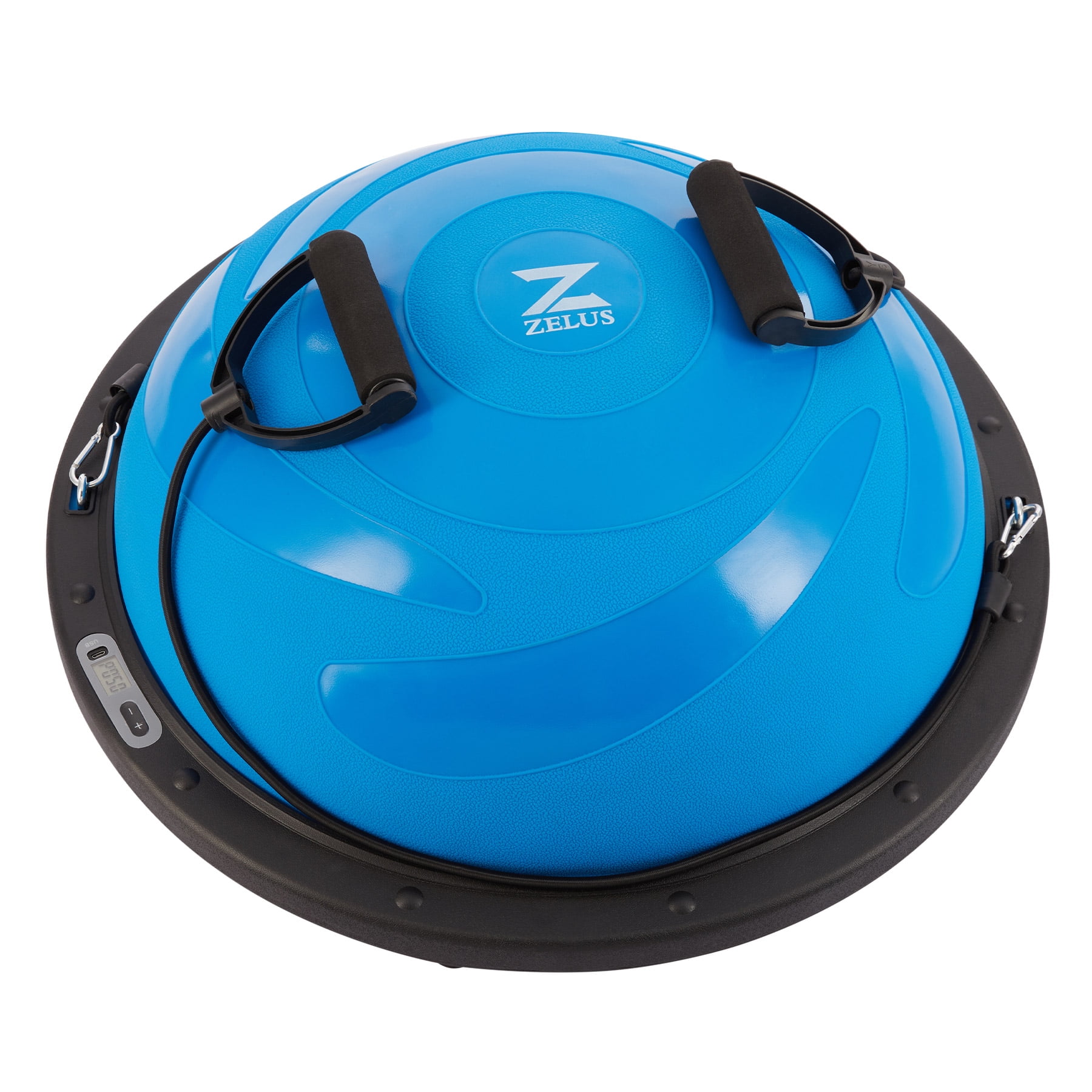 ZELUS 23" AutoInflating Half Balance Ball with Digital Controls, 2