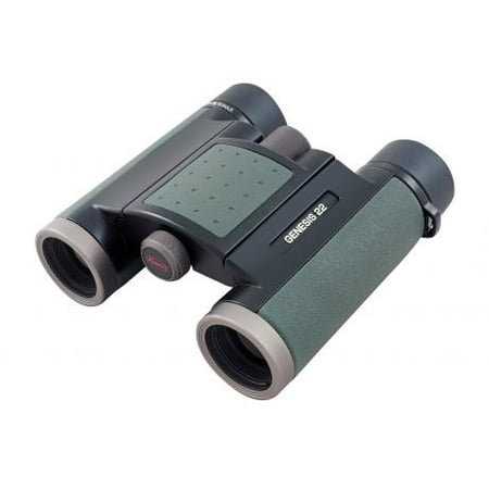 Kowa Genesis 22 10x22mm Roof Prism Prominar XD Binoculars Textured Polymer Gre