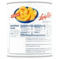 Lady Elberta Sliced Peaches, Heavy Syrup, Canned Fruit, 29 oz Can