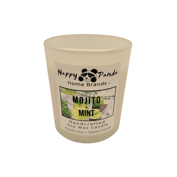 Mojito and Mint 10oz. Scented Candle | Happy Panda Home Brands