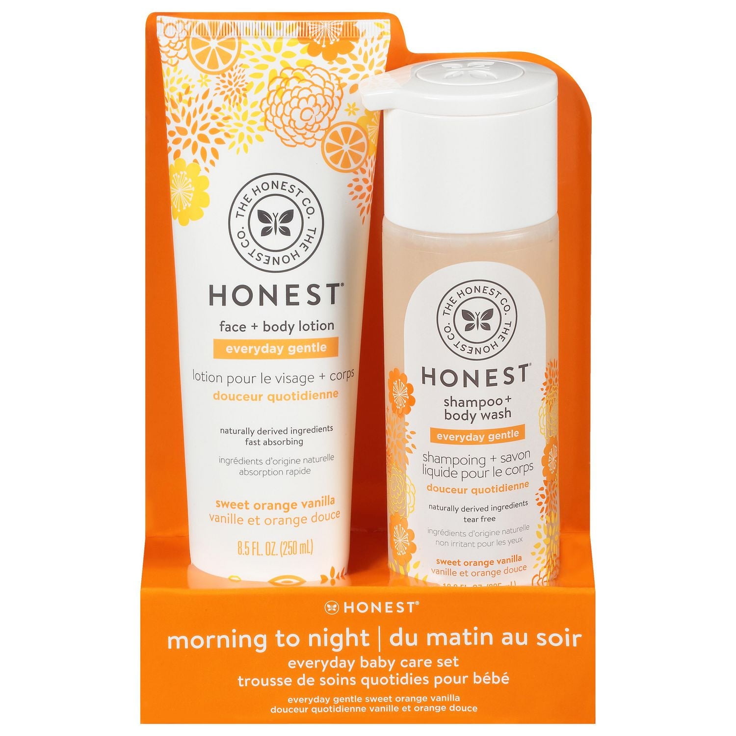 The Honest Company Lot de 2 agrumes et vanille