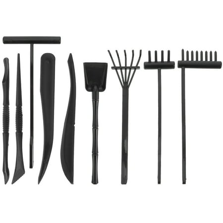 

TOYMYTOY 9pcs Zen Garden Rakes Tool Sandbox Garden Rakes Zen Sand Garden Accessories