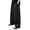 Black, variant on LYHaoo Boys Casual Loose Fit Straight Leg Pants Lightweight Breathable Summer Trousers For Outdoor Play Wide Leg Pants for Boys(Black)