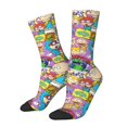 thumbnail image 2 of Rugrats Adult Socks Casual Tube Socks Durable Comfort Calf Socks Soft Elastic Crew Socks White, 2 of 9