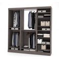 thumbnail image 3 of Nebula by Bestar 80'' Storage kit in Bark Gray, 3 of 3