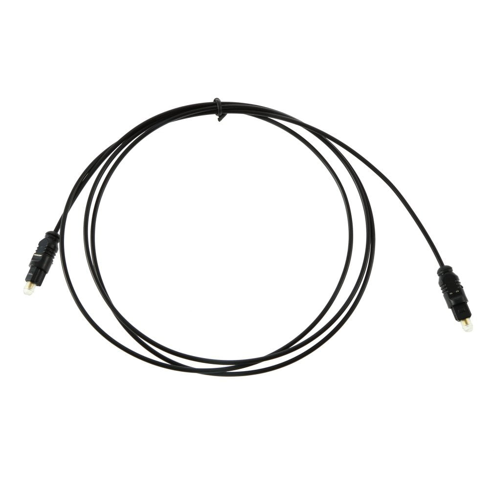 Lodenlli Cable de Fibra óptica de Audio óptico Digital Universal de 1,5 M Cable Toslink Connect Cabo Kabel para PS2 PS3 TV HDVD 