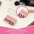thumbnail image 5 of CCOCC 5 Hole Makeup Pencil Sharpener Cosmetic Tool Multiple Sizes Eyeliner and Lip Liner Sharpener for Women 5 Slot Make Up Pencil Sharpener (Pink), 5 of 7