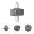 thumbnail image 4 of 2pcs Vacuum Cleaner Practical Wheel Grey Metal Enhance Cleaning Efficiency Vacuum Users Household Maintenance, 4 of 5
