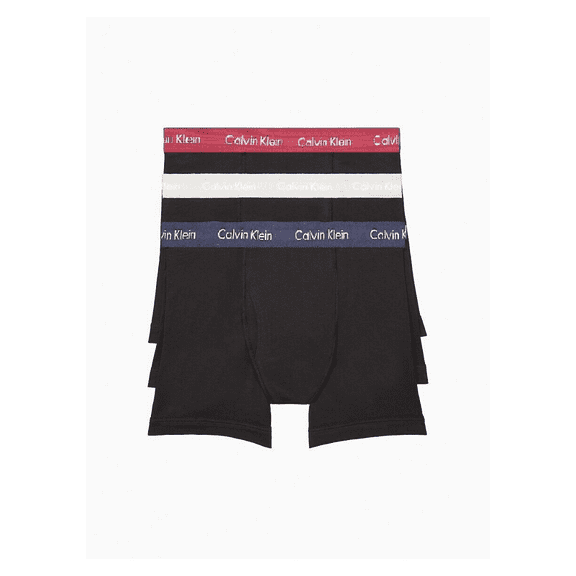 Calvin Klein Men's NU2666065 Cotton Stretch 3-Pack Boxer Brief Size XL