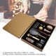 thumbnail image 2 of Feather Dip Pen Set, Wax Dip Ink Stamp Kit for Writing, Vintage Stationery for Students, Gift Box, SP225064, Pearl Gray, 2 of 2