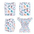thumbnail image 1 of Pick ALVABABY, pañal de tela para bebé de posición Digital más Popular, pañales reutilizables fáciles de usar, carcasa de pañal para bebé sin inserto Dengxun unisex, 1 of 2