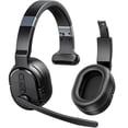thumbnail image 1 of COSMUSIS Trucker Bluetooth Headset, Wireless Headsets with Noise Cancelling Microphone, 40+Hrs HD Talktime Bluetooth Headphones with Detachable Earpad/Single+Dual Mode for Office/Driving/Home, 1 of 5
