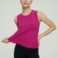 thumbnail image 6 of Mrat Womens Camisole Tank Tops Women's Summer Sports Running Breathable Quick-Drying Tops Sleeveless Yoga Wear Tops S-214 Hot Pink-a XL, 6 of 8