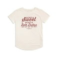 thumbnail image 2 of Yellowstone Sorta Sweet Sorta Beth Dutton Women's Graphic T-Shirt Rolled Sleeve Tee, 2 of 6